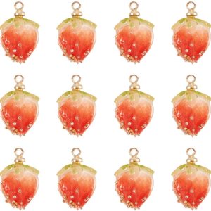 20 dijes colgantes de flores de resina, coral natural, flores reales, cuentas sueltas espaciadoras con microcuentas de vidrio para manualidades, 20 dijes colgantes de flores de resina, coral natural, flores reales, cuentas sueltas espaciadoras con microcuentas de vidrio para manualidades,