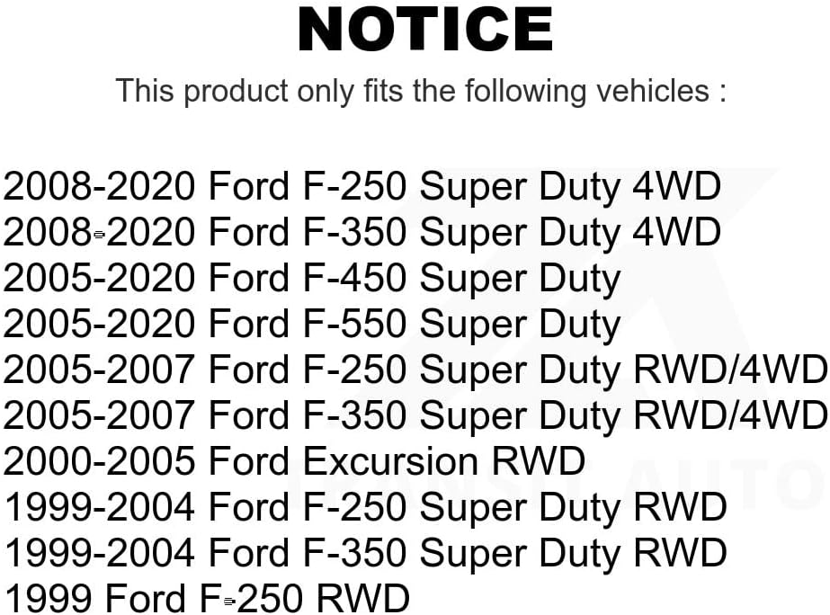 Manga de ajuste TOR-ES3420S para Ford F-250 Super Duty F-350 Excursion F-450 F-550
