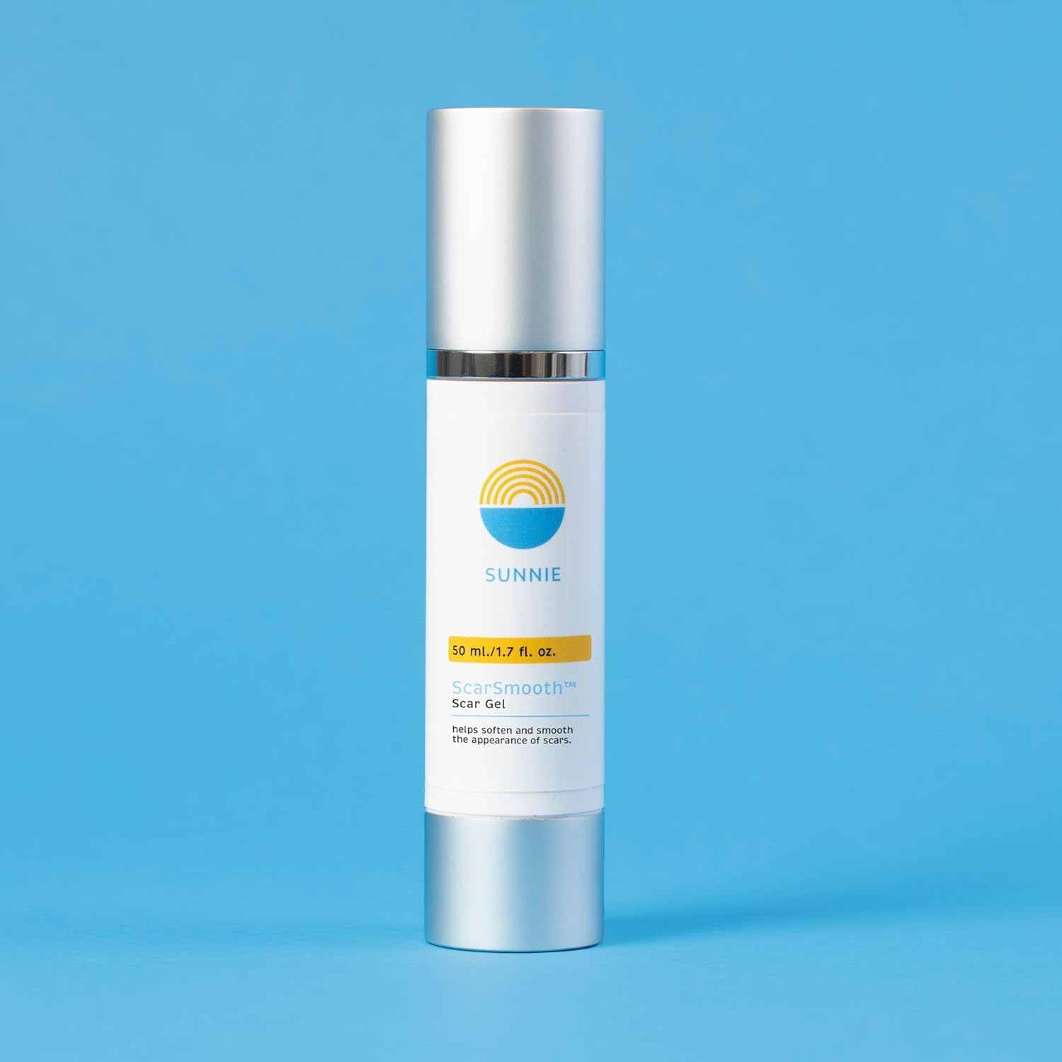 SUNNIE ScarSmooth Gel para cicatrices  1.7 fl oz I Crema de cicatrices avanzada de grado médico para cicatrices quirúrgicas, sección C, quemaduras y