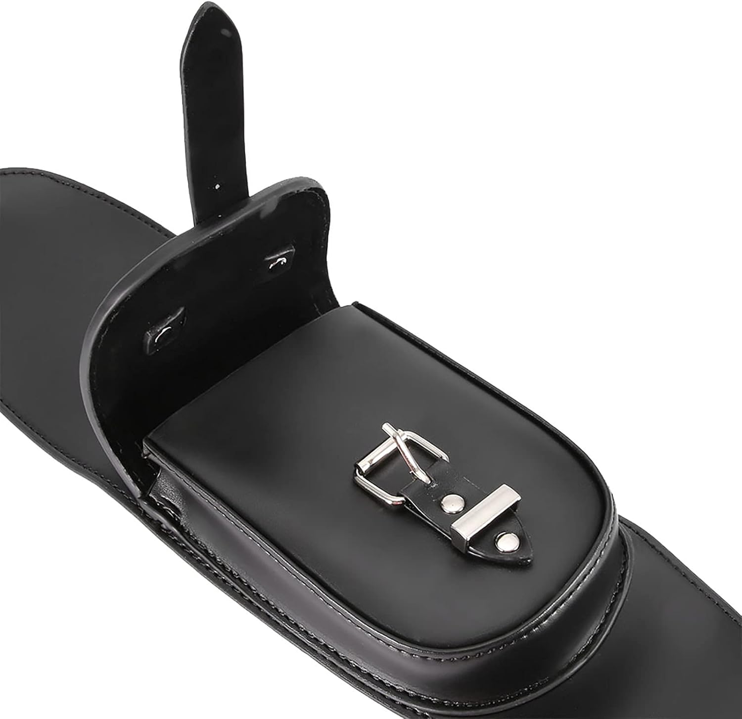 Bolsa de cuero para tanque de gasolina para motocicleta, bolsa de tanque de combustible de cuero PU, cubierta de capó, panel de teléfono para llave