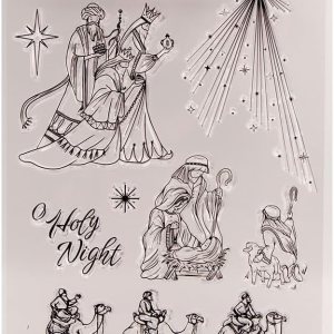 Feliz Navidad Santa Noche Estrella Clear Sellos para la decoración de tarjetas y DIY Scrapbooking 3090909 Feliz Navidad Santa Noche Estrella Clear Sellos para la decoración de tarjetas y DIY Scrapbooking 3090909