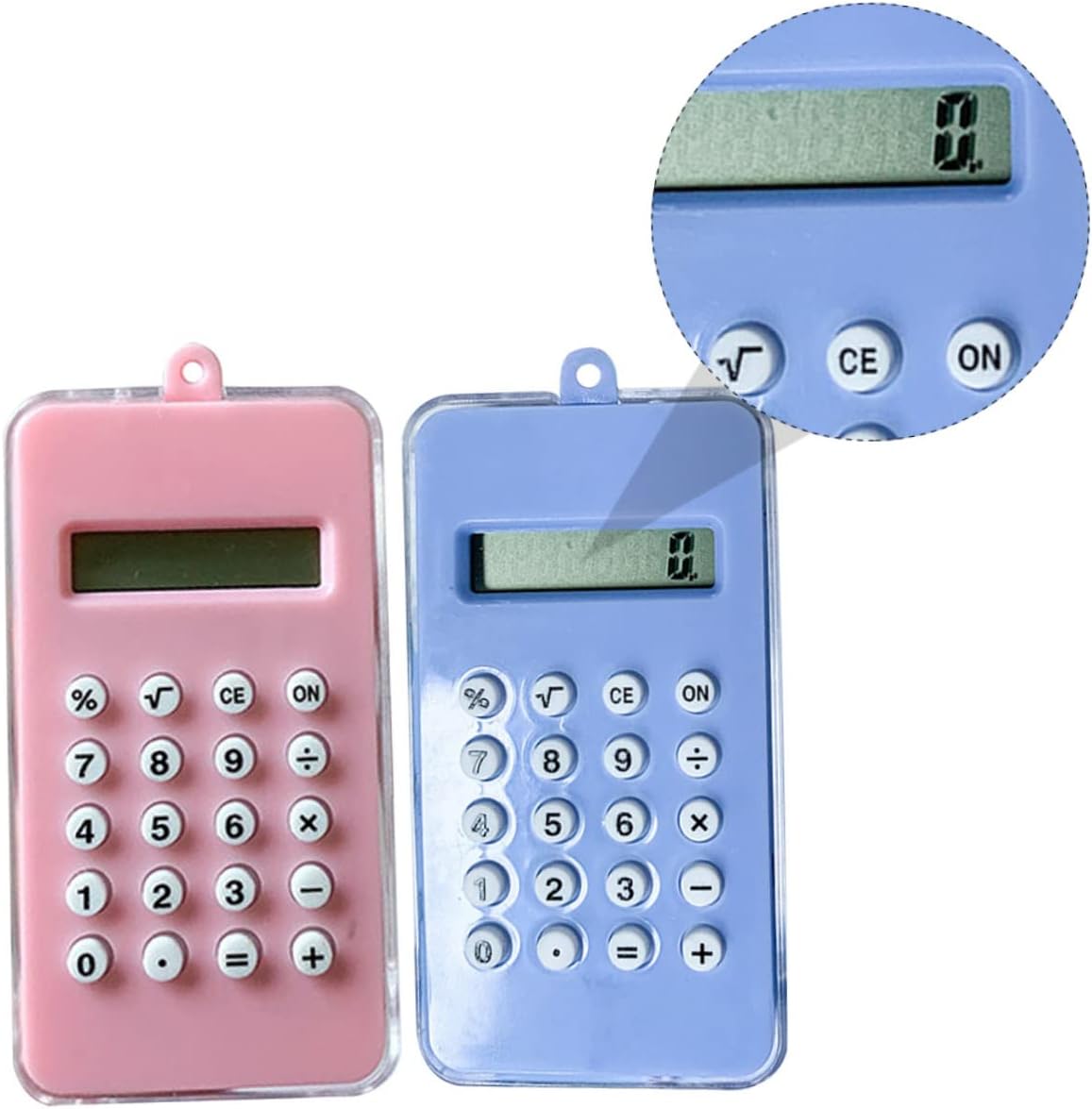 Tofficu Calculadora de bolsas de regalo, 2 unidades, relleno de bolsas de golosinas, rellenos para niños, estudiantes, relleno de computadora para