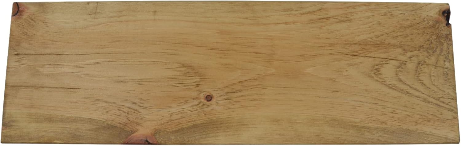 Wilson Estante grueso flotante de madera maciza para repisa (exhibe como estante flotante o repisa de chimenea, combina con cualquier decoración del
