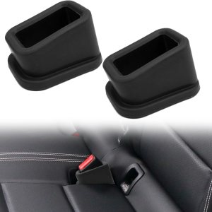 2 soportes para cinturón de seguridad, fácil de abrochar tu cinturón de seguridad y liberar tus manos, fácil acceso a las hebillas de los asientos 2 soportes para cinturón de seguridad, fácil de abrochar tu cinturón de seguridad y liberar tus manos, fácil acceso a las hebillas de los asientos