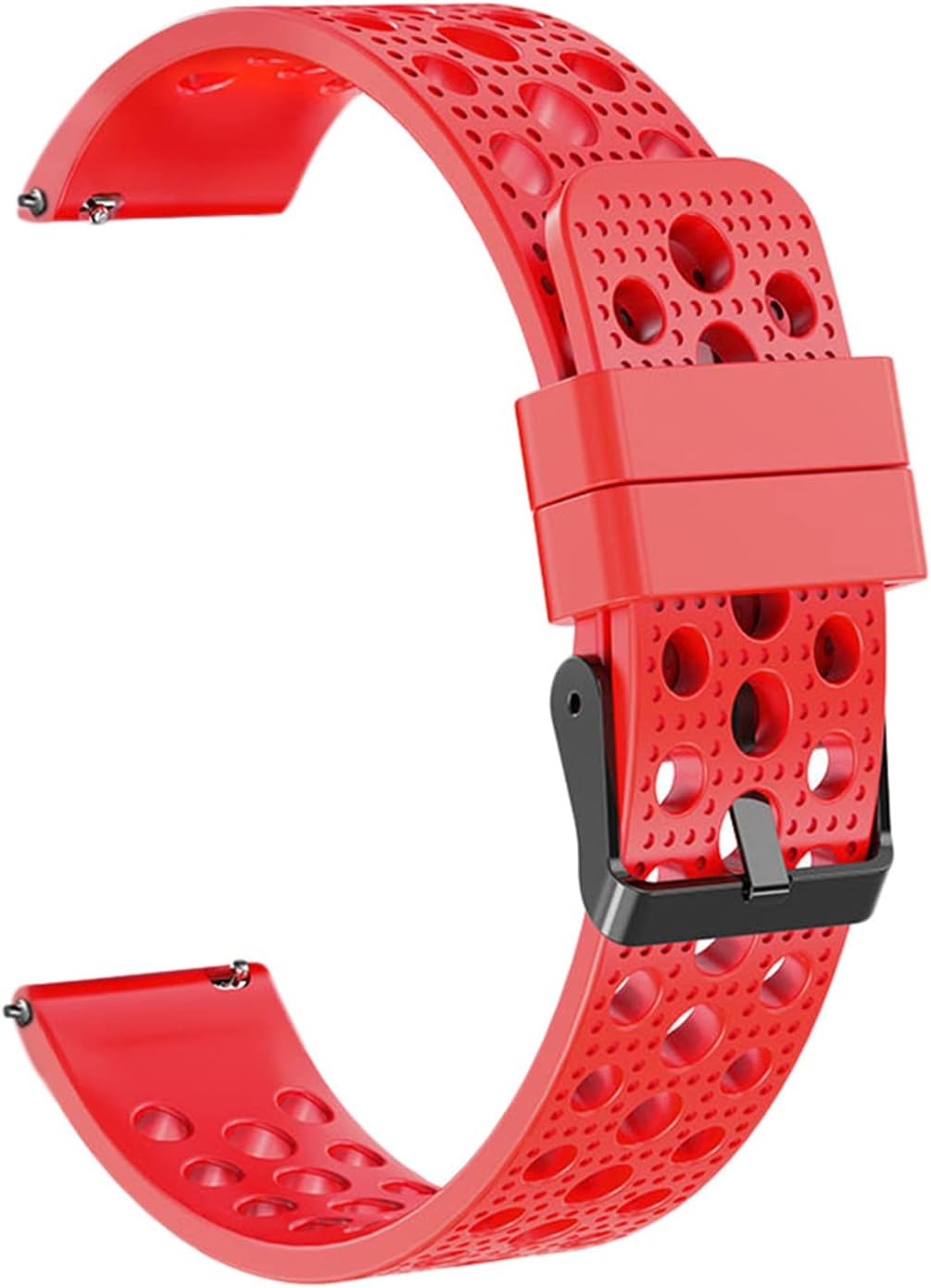 Correa de reloj de 0.866 in, correa de repuesto deportiva de silicona suave con hebilla magnética para mujeres y hombres, compatible con reloj