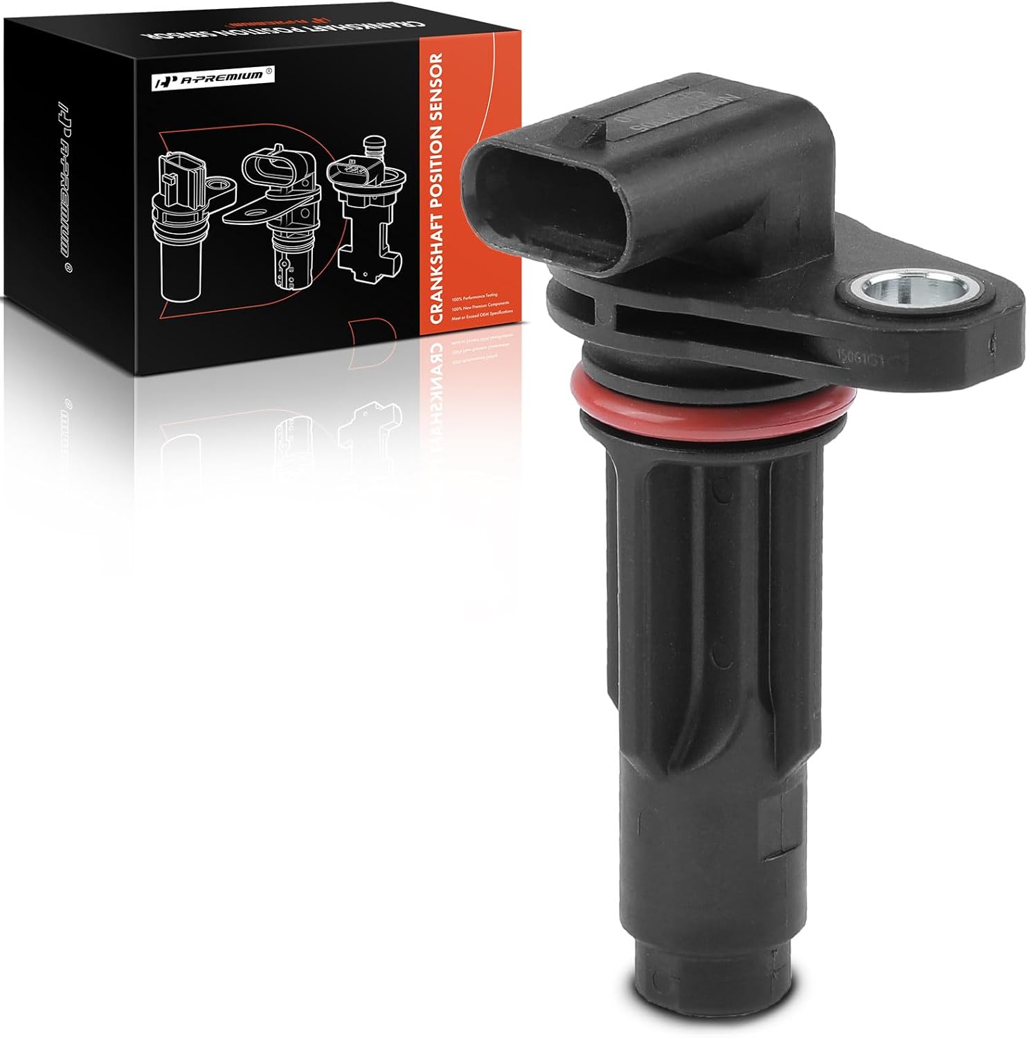 A-Premium Sensor de posición del cigüeñal del motor compatible con Chevrolet Silverado 2500 3500 HD y GMC Sierra 2500 3500 HD 2017-2021 V8 6.6L