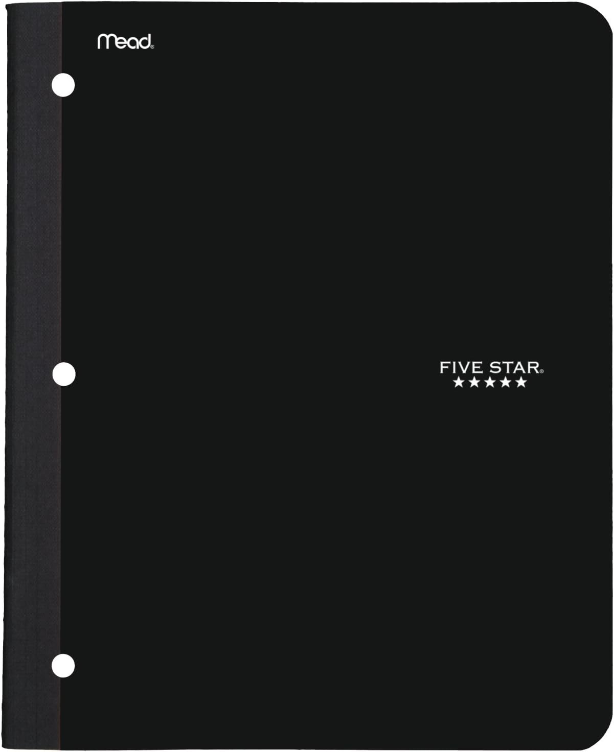 Cuaderno con bolsillo, 1tema, College papel rayado, 80hojas, 11 pulgadas 812 pulgadas, el color variará (09294), Variados Paquete de 6