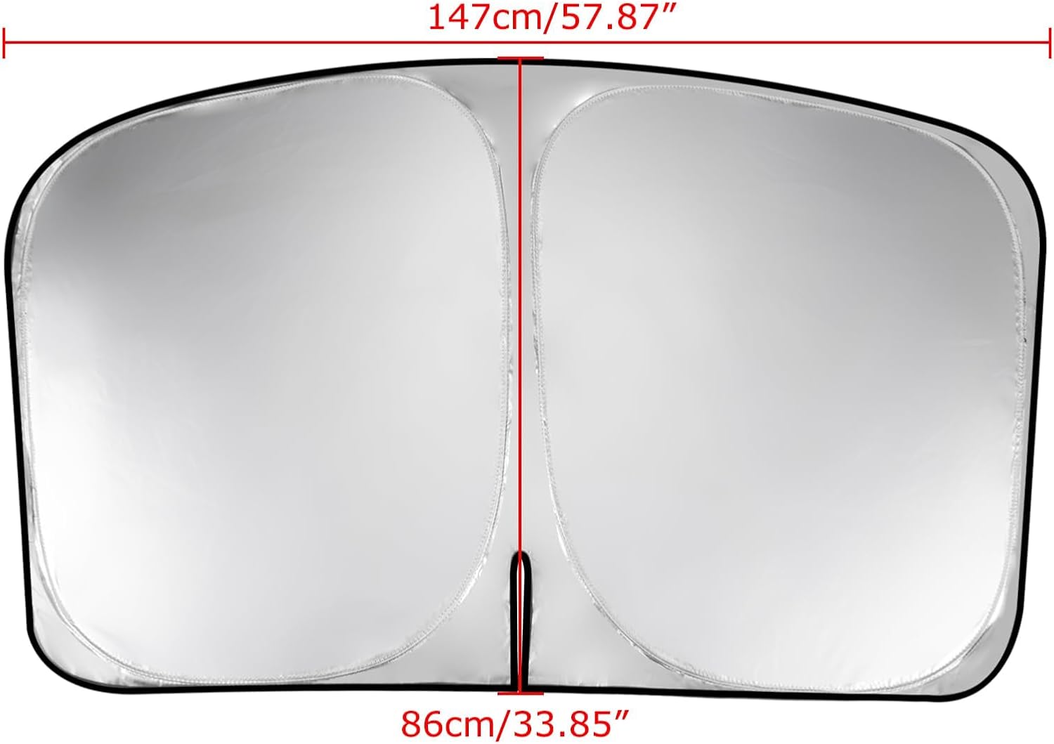 PSLER Parasol personalizado para parabrisas de automóvil, protector plegable para parabrisas de automóvil, ajuste personalizado para RAV4 2019-2023,