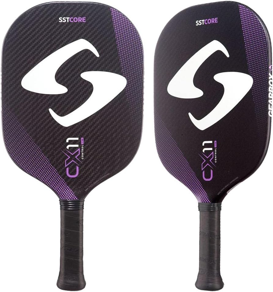 Gearbox CX11Q Control – Morado – Pala de pickleball de 7.8 oz