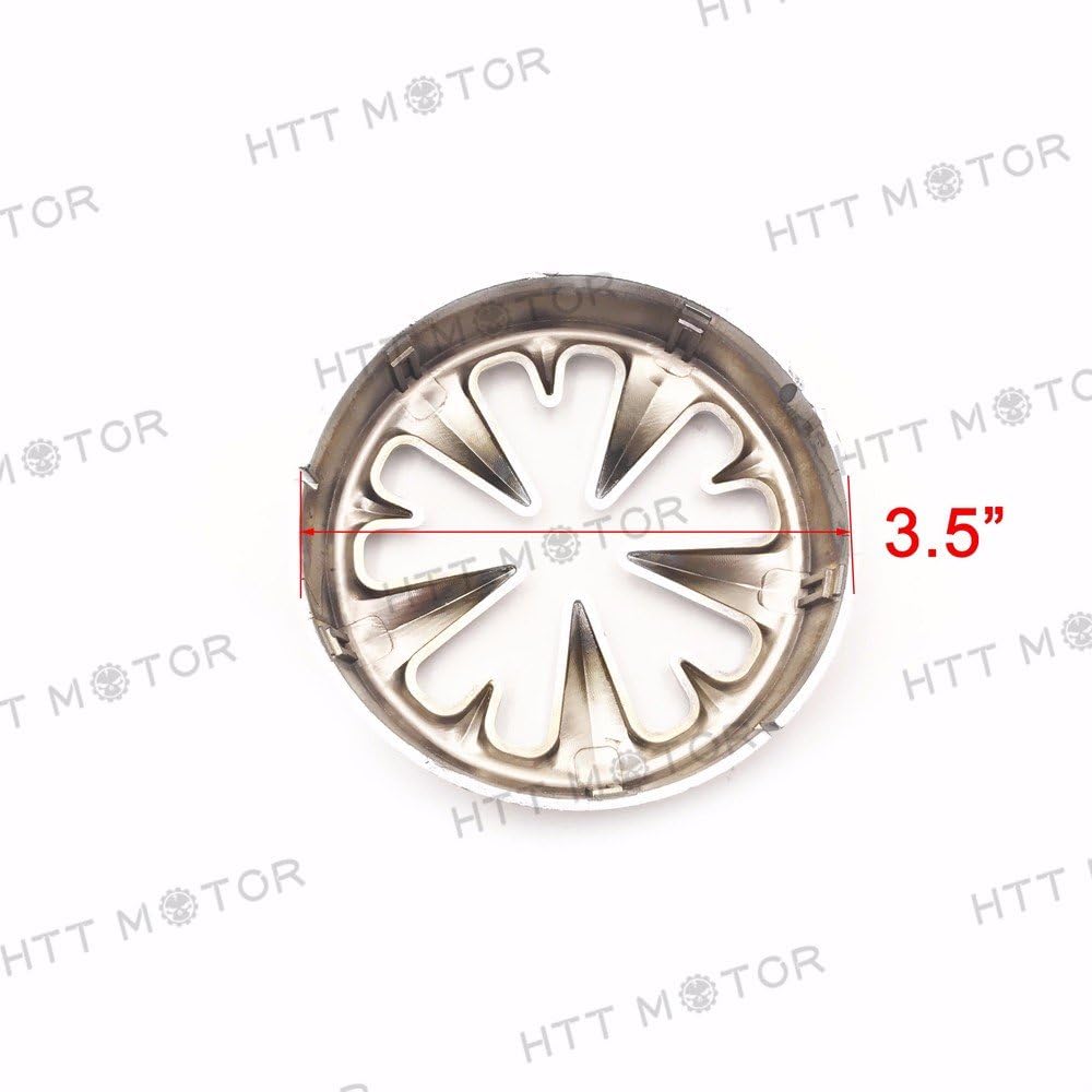 HTTMT MT325-016- Compatible con Shadow 600 750 1100 Spirit Magna Sabre VTX 1300 1800 – Cubierta cromada para bocina