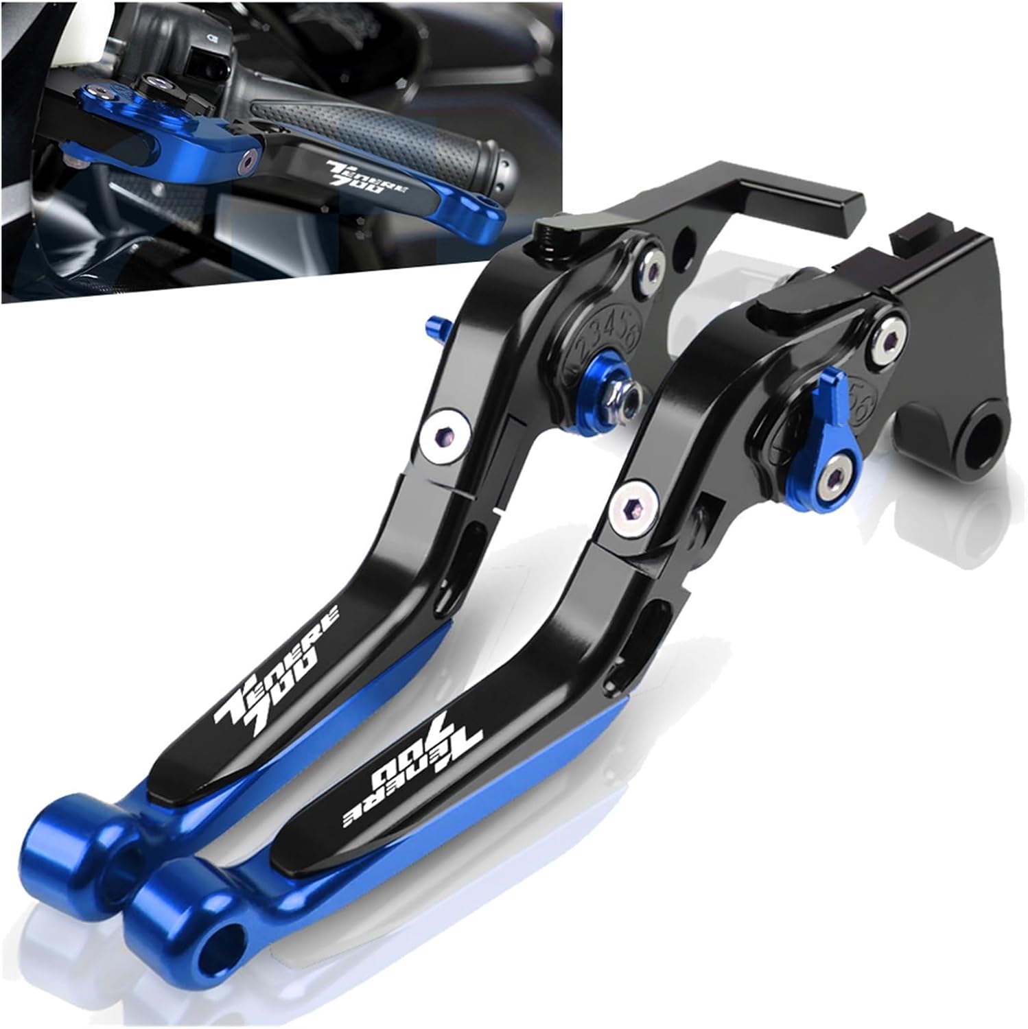 Para Yamaha y Ha TENERE 700 2019-2020 Tenere700 XTZ 700 XTZ700 Mango Embrague de freno Accesorios de motocicleta Palancas de embrague de freno