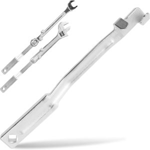 Barra de herramientas extensora de llave, herramienta de extensión de llave extra larga resistente con agujero cuadrado, herramienta amplificador de Barra de herramientas extensora de llave, herramienta de extensión de llave extra larga resistente con agujero cuadrado, herramienta amplificador de