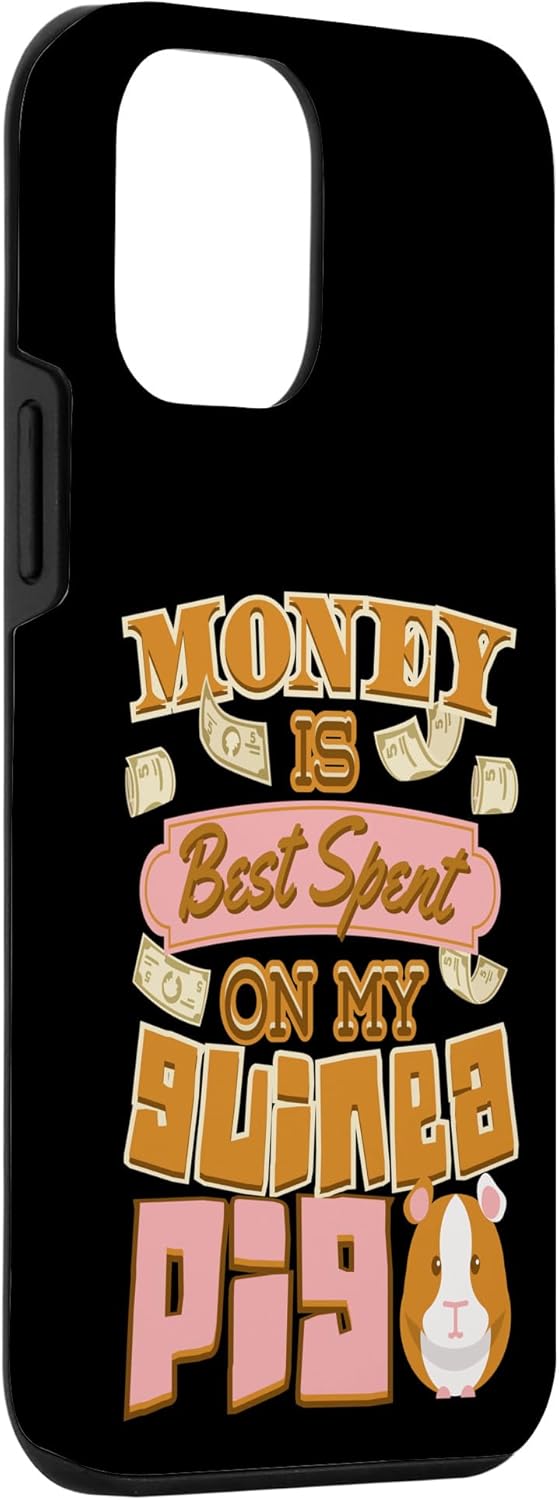 iPhone 12 mini Guinea Pig Mom- Money Is Best Spent On My Guinea Pig Case