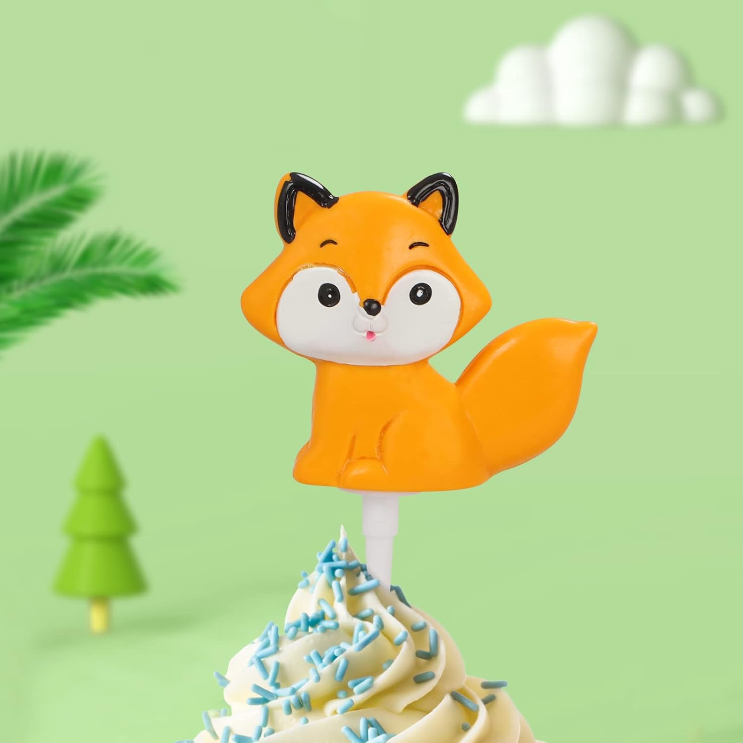 Decoración para tartas con temática de selva para niños, diseño de dinosaurio, elefante, animales, safari, feliz cumpleaños, temática de selva (tema