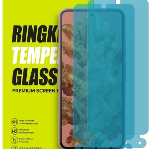 Ringke Vidrio súper fácil de instalar compatible con Google Pixel 8, compatible con fundas, inastillable, dureza 9H de alta calidad, vidrio templado Ringke Vidrio súper fácil de instalar compatible con Google Pixel 8, compatible con fundas, inastillable, dureza 9H de alta calidad, vidrio templado