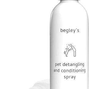 Begley’s Natural Pet – Aerosol desenredante perfumado de aceite esencial de primera calidad para perros, cachorros y gatos, acondicionador sin Begley’s Natural Pet – Aerosol desenredante perfumado de aceite esencial de primera calidad para perros, cachorros y gatos, acondicionador sin