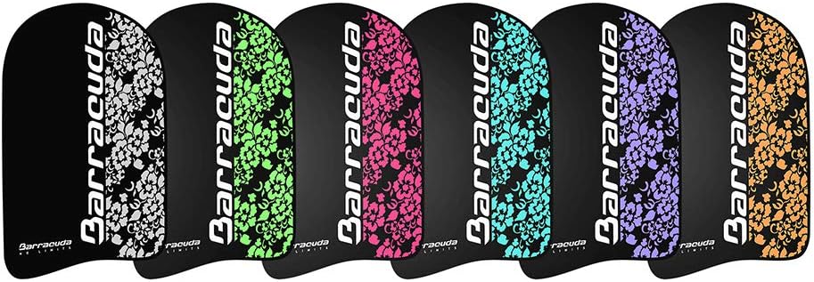 Barracuda Tabla de natación con diseño floral clásico para adultos