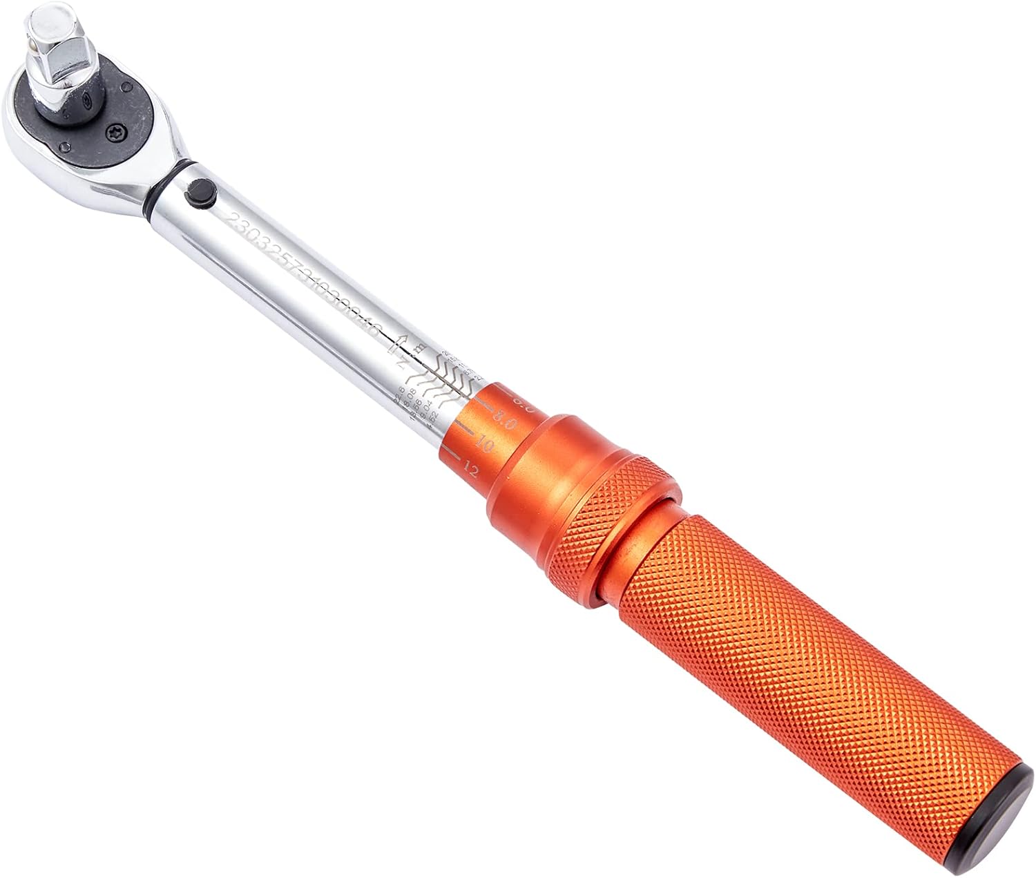 VEVOR Llave dinamométrica de clic de 14 pulgadas, 20-200in.lb3-23n.m básculas mecánicas de doble rango, doble dirección ajustable con adaptadores de