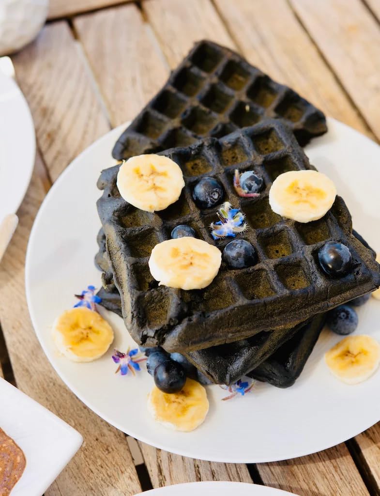 Living Prana PranaCakes – Mezcla orgánica para panqueques y waffles, sin gluten, solo agregue agua