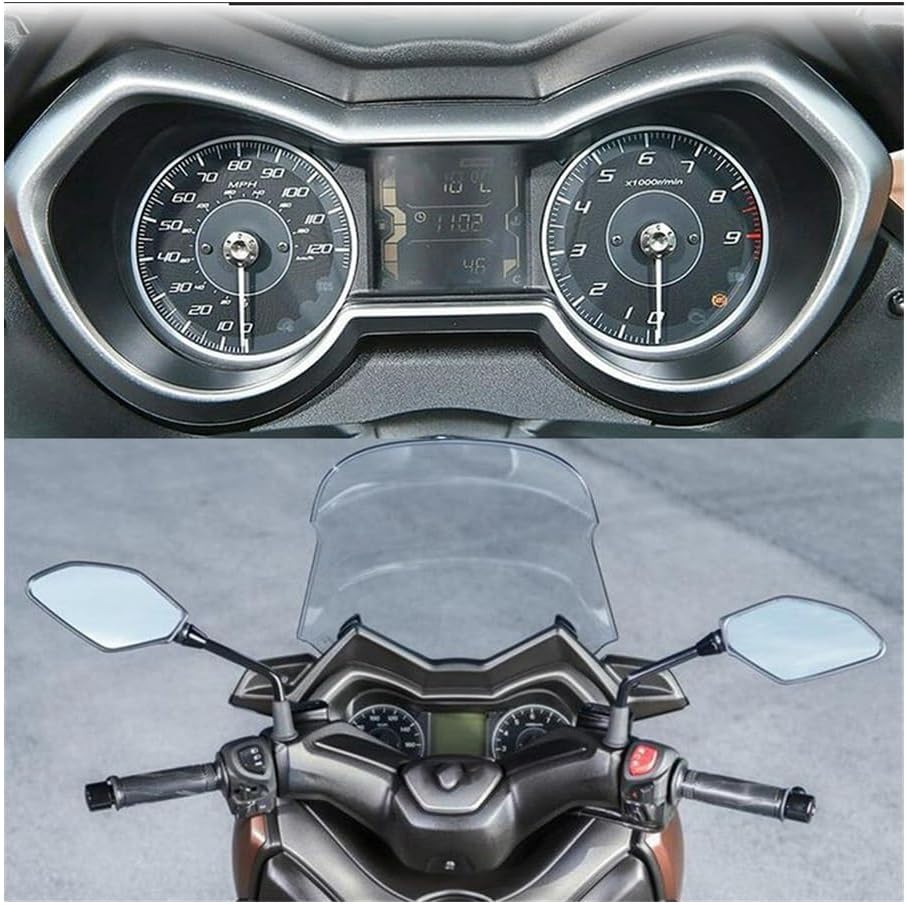 LAHTI Dashboard Screen Protector For YAM&AHA X-MAX125 XMAX 300 400 2017-2022 Motorcycle Scratch Cluster Screen Protection Speedometer Instrument