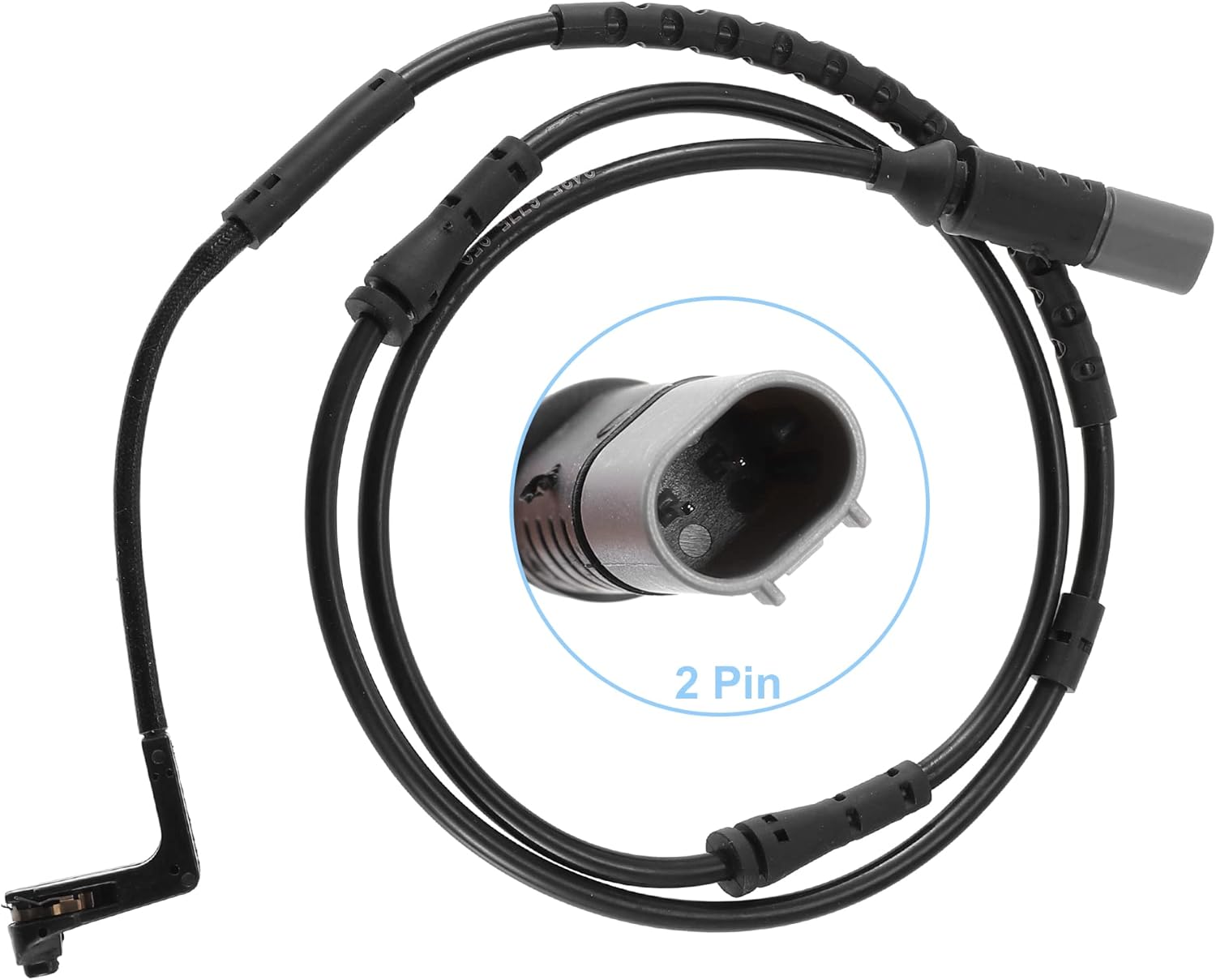 ACROPIX Sensor de pastillas de freno de coche Sensor indicador de desgaste de pastillas de freno delantero para BMW Serie 7 – Paquete de 1 negro