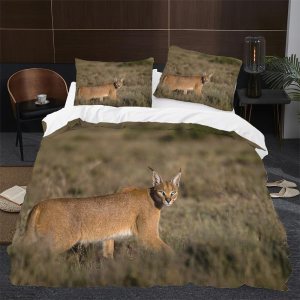 Brown Big Floppa King Duvet Cover Animal Print King Bedding Set Soft Microfiber Comforter Cover and 2 Pillow Shams 20″X36″, Bed Set Duvet Covers Brown Big Floppa King Duvet Cover Animal Print King Bedding Set Soft Microfiber Comforter Cover and 2 Pillow Shams 20″X36″, Bed Set Duvet Covers