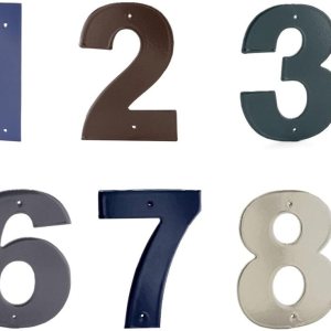 Números de casa Helvetica – Dirección de montaje empotrado – Más colores y tamaños para elegir – Aluminio sólido de 18″ de grosor – Números de Números de casa Helvetica – Dirección de montaje empotrado – Más colores y tamaños para elegir – Aluminio sólido de 18″ de grosor – Números de