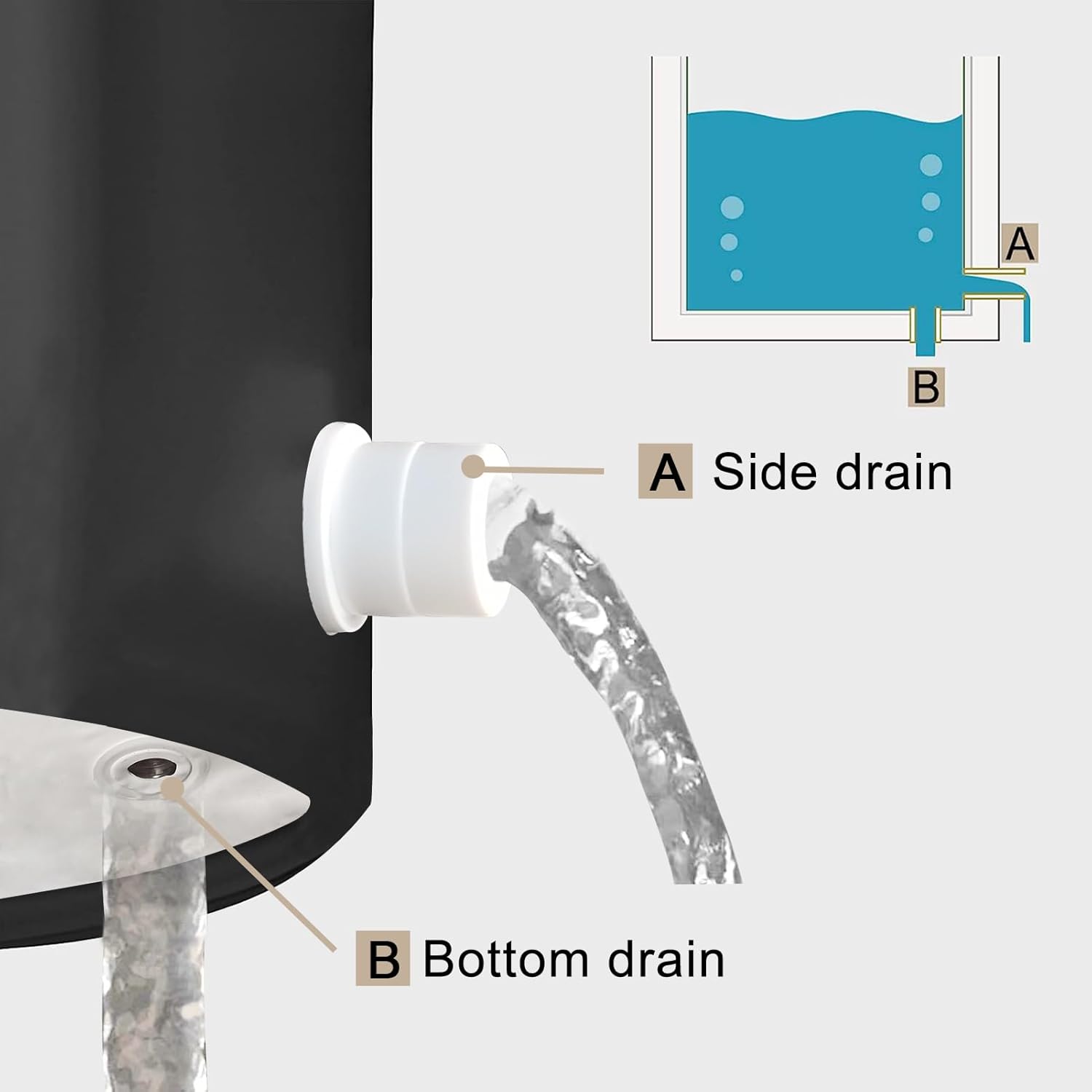 Bañera plegable portátil para adultos, bañera de hidromasaje, bañera plegable independiente para el hogar, bañera de hidromasaje con cojín (31.5 x