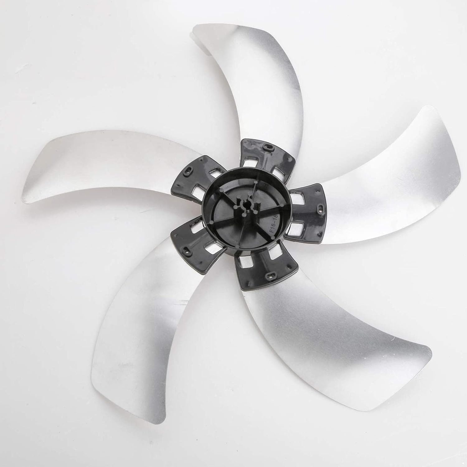 Zaldita Reemplazo de la cuchilla de ventilador de plástico para ventilador de pie ventilador de mesa Accesorios generales con cubierta de tuerca