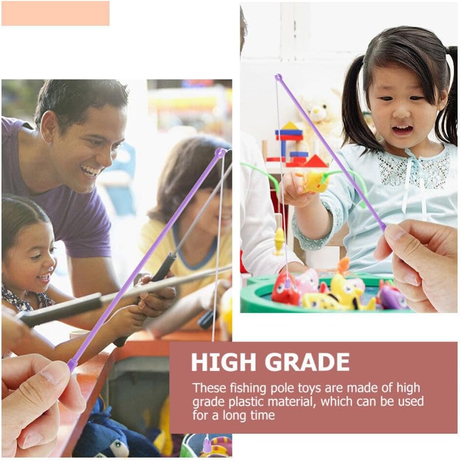 30 Uds bastones de pesca magnéticos juego de pesca juguete pesca caña de pescar caña de pescar postes magnéticos obras piscina bañera juguetes para