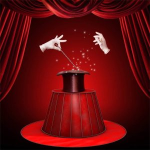 Yeele Fondo de espectáculo mágico de 10 x 10 pies para fotografía, cortina roja de circo, guantes blancos, sombrero negro, fondo de teatro, mago, Yeele Fondo de espectáculo mágico de 10 x 10 pies para fotografía, cortina roja de circo, guantes blancos, sombrero negro, fondo de teatro, mago,
