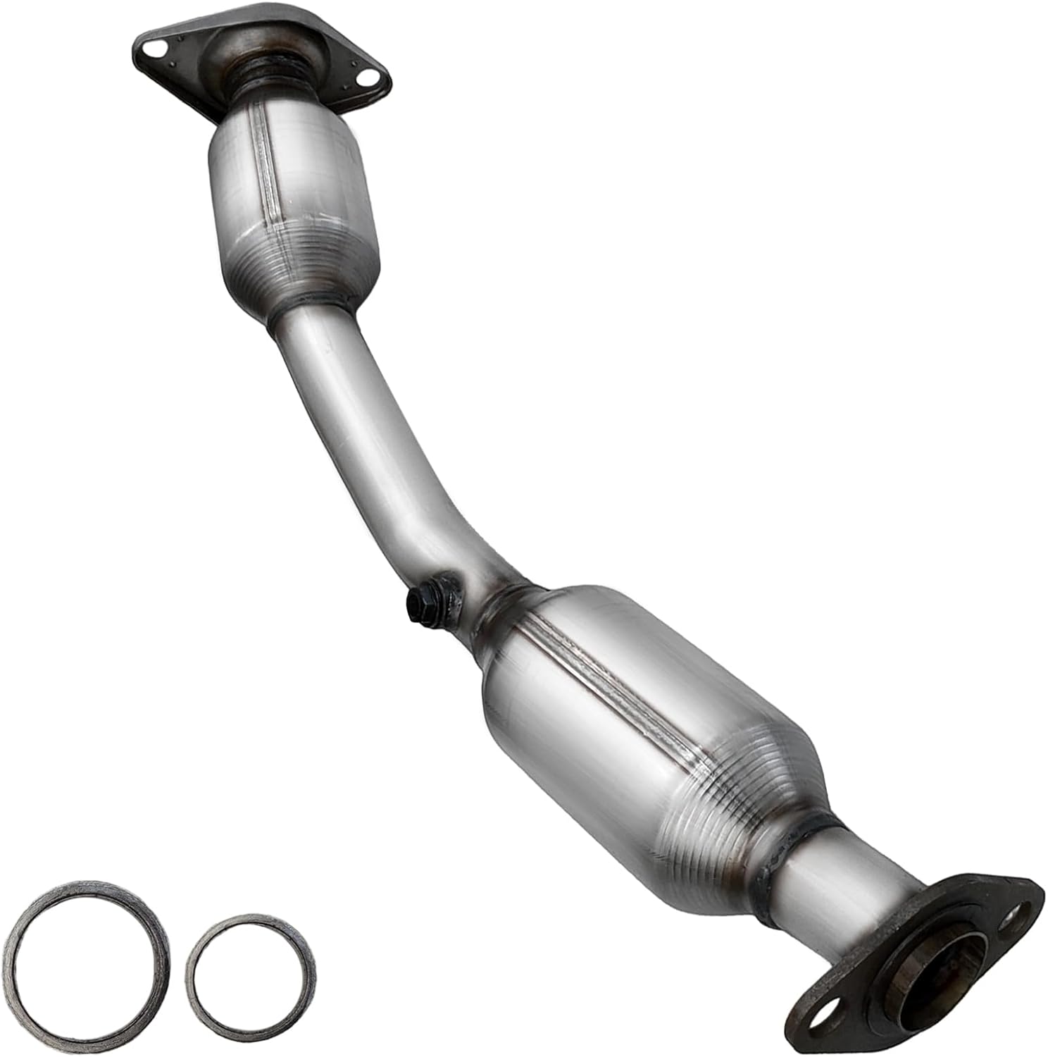 JT Convertidor catalítico de escape compatible con Nissan Cube 2009 2010 2011 2012 2013 2014 1.8L (compatible con EPA) (grado catalizador+)