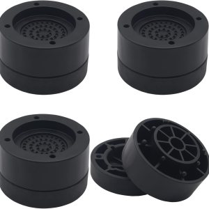 4 juegos de elevadores de muebles de 1 pulgada de color negro, elevadores de cama resistentes para mesa, sofá, escritorio, elevadores de marco de 4 juegos de elevadores de muebles de 1 pulgada de color negro, elevadores de cama resistentes para mesa, sofá, escritorio, elevadores de marco de