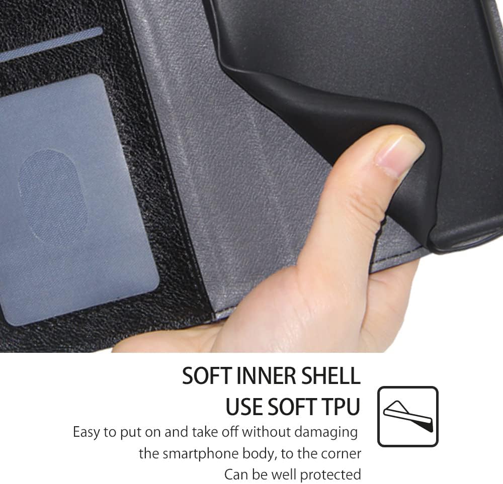 Funda de teléfono con cremallera para XIAOMI MI Poco X3 PRO, funda delgada de piel sintética de alta calidad para MI Poco X3 PRO, 3 ranuras para