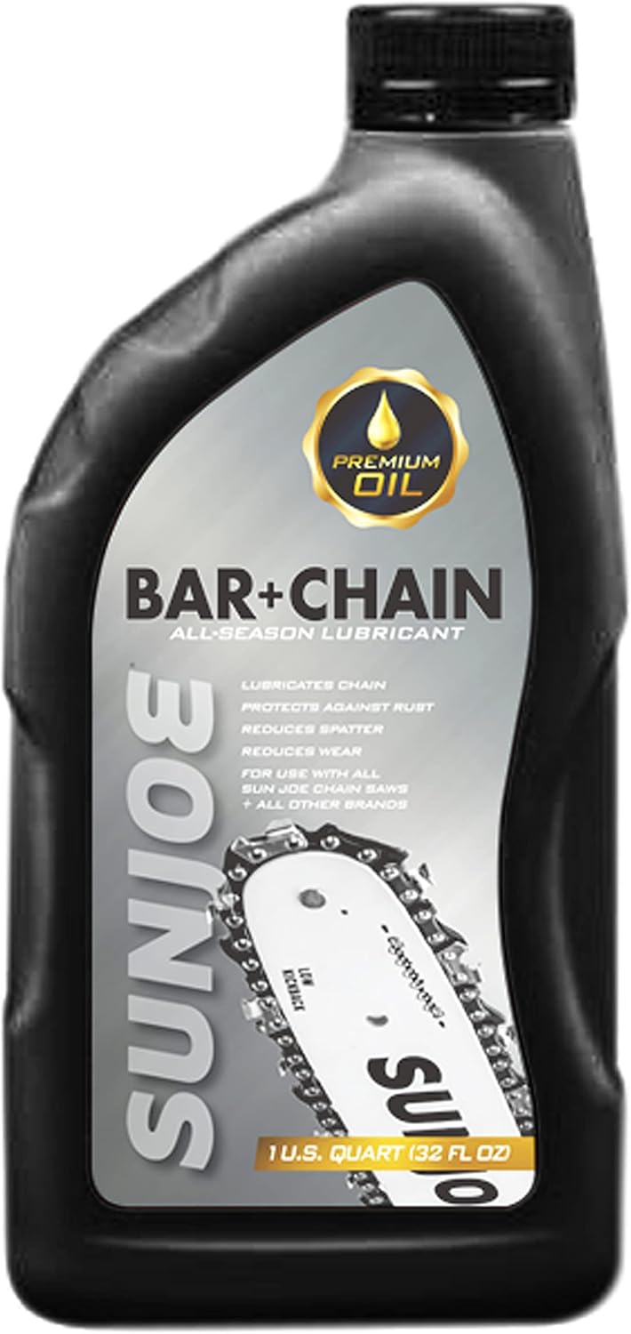 Oregon and Sun Joe Premium – Lubricantes para barra y motosierra, 1 cuarto de galón cada uno