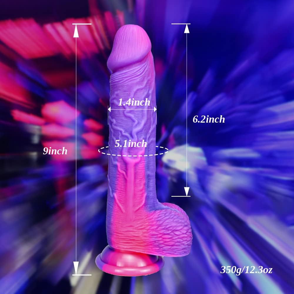 Consolador grande de silicona realista de 8.6 pulgadas, juguete sexual para adultos, ventosa fuerte, juego manos libres, consolador anal realista