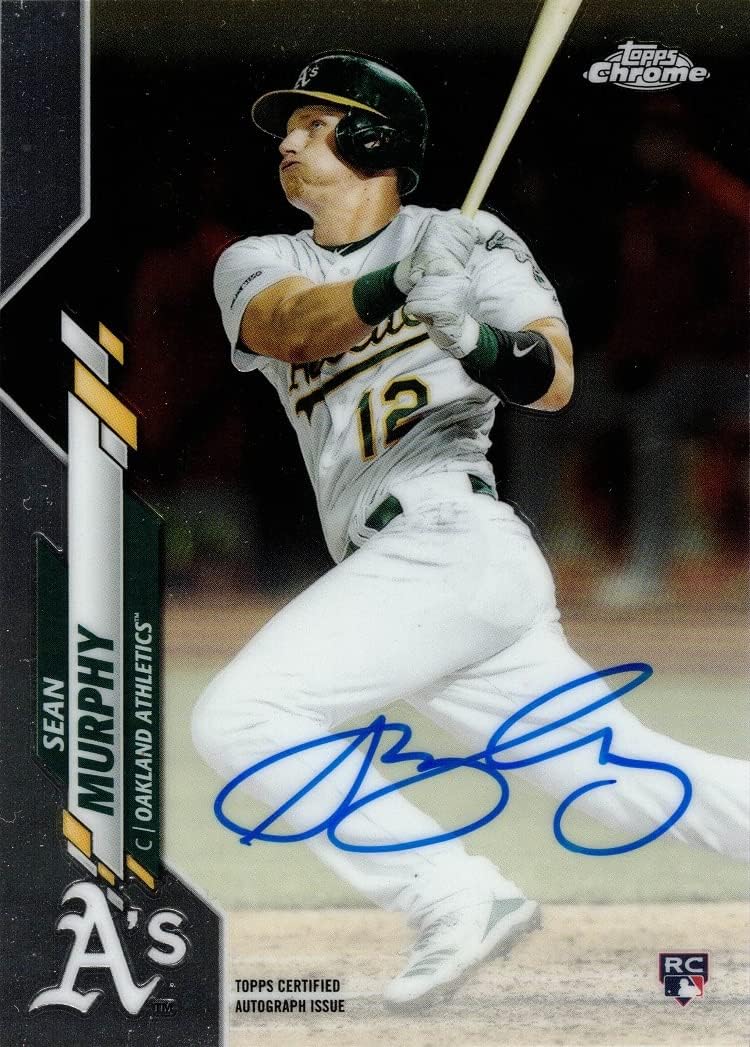 2020 Topps Chrome Baseball #RA-SM Sean Murphy Certified Autograph Rookie Card