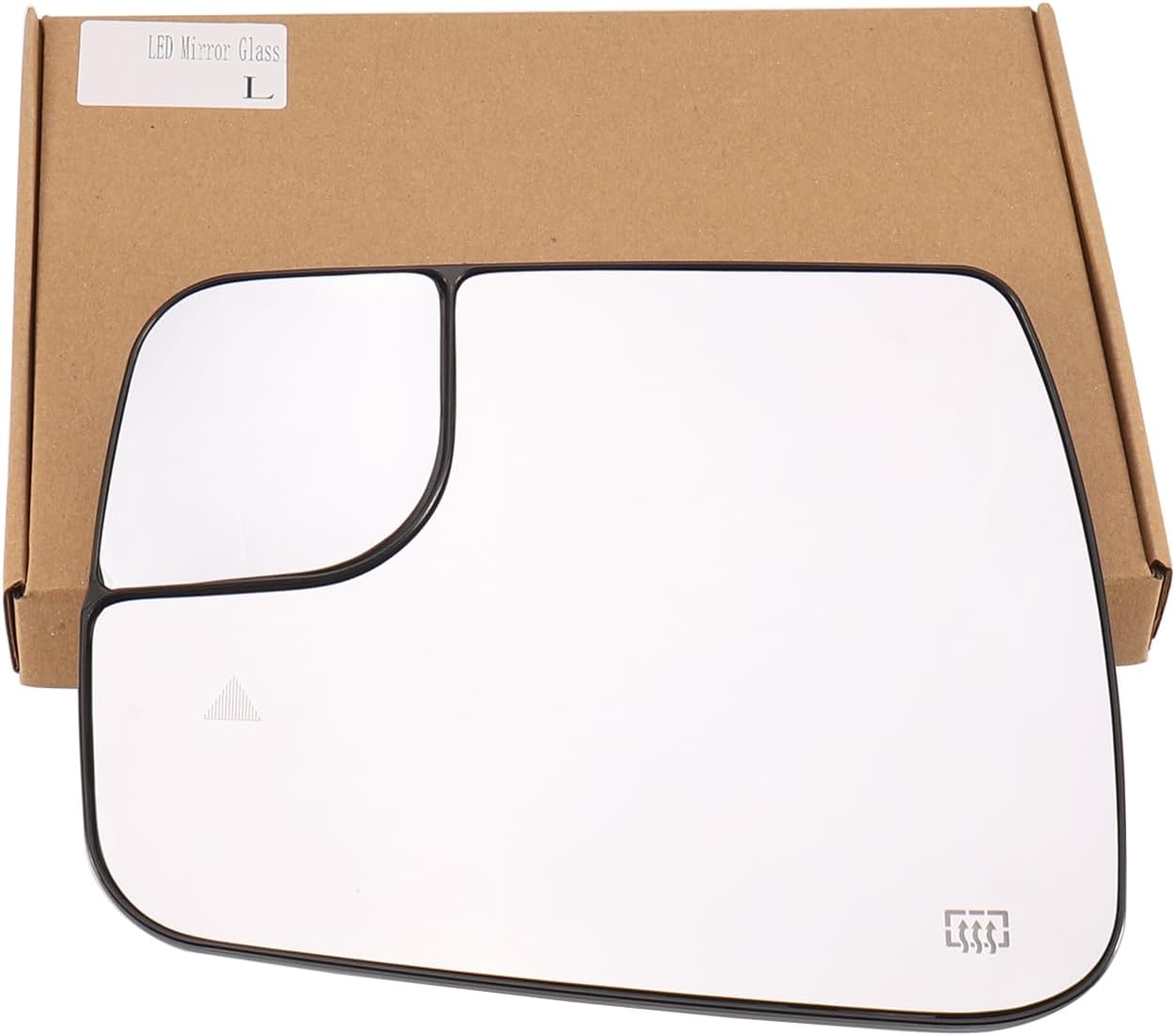 Reemplazo del espejo lateral del conductor para Dodge Ram 1500 2500 2019 2020 2021 2022 2023  Reemplazo de cristal del espejo lateral izquierdo con