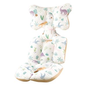 Cojín para cochecito de bebé, tapete antideslizante antideslizante para asiento transpirable, tapete grueso para cochecito de coche, estilo C Cojín para cochecito de bebé, tapete antideslizante antideslizante para asiento transpirable, tapete grueso para cochecito de coche, estilo C