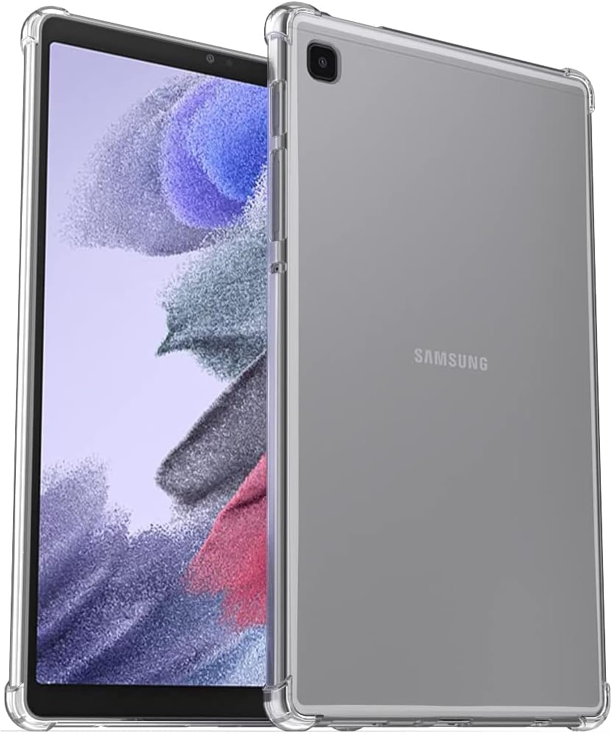 Funda transparente para Samsung Galaxy Tab A7 Lite de 8.7 pulgadas, modelo 2021 (SM-T220T225T227), esquinas a prueba de golpes, protección contra