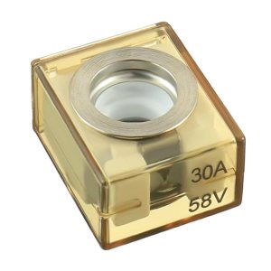 SIGANDG Fusible terminal 30 AMP Fusible de batería clasificado marino 58V DC Max IP66 impermeable MRBF fusible 30A SIGANDG Fusible terminal 30 AMP Fusible de batería clasificado marino 58V DC Max IP66 impermeable MRBF fusible 30A