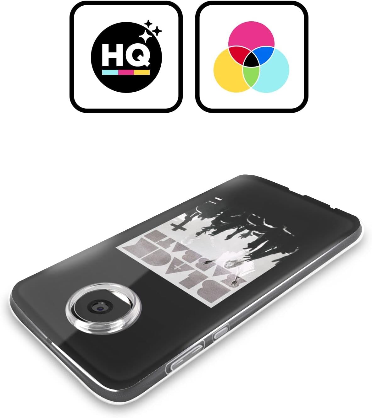 Head Case Designs Officially Licensed Black Sabbath Victory Key Art Soft Gel Case Compatible with Moto E7 PowerMoto E7i Power