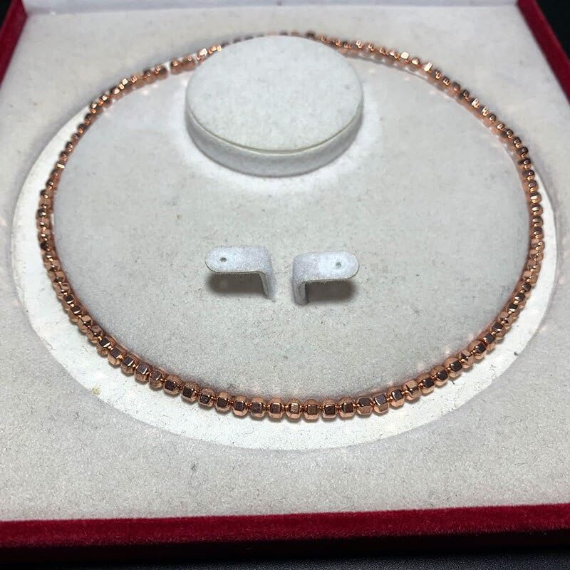 Hoscus – Cuentas de piedra natural mate y lisas con chapado en hematita prismática dorada y plateada para hacer joyas, pulseras y collares de 0.157