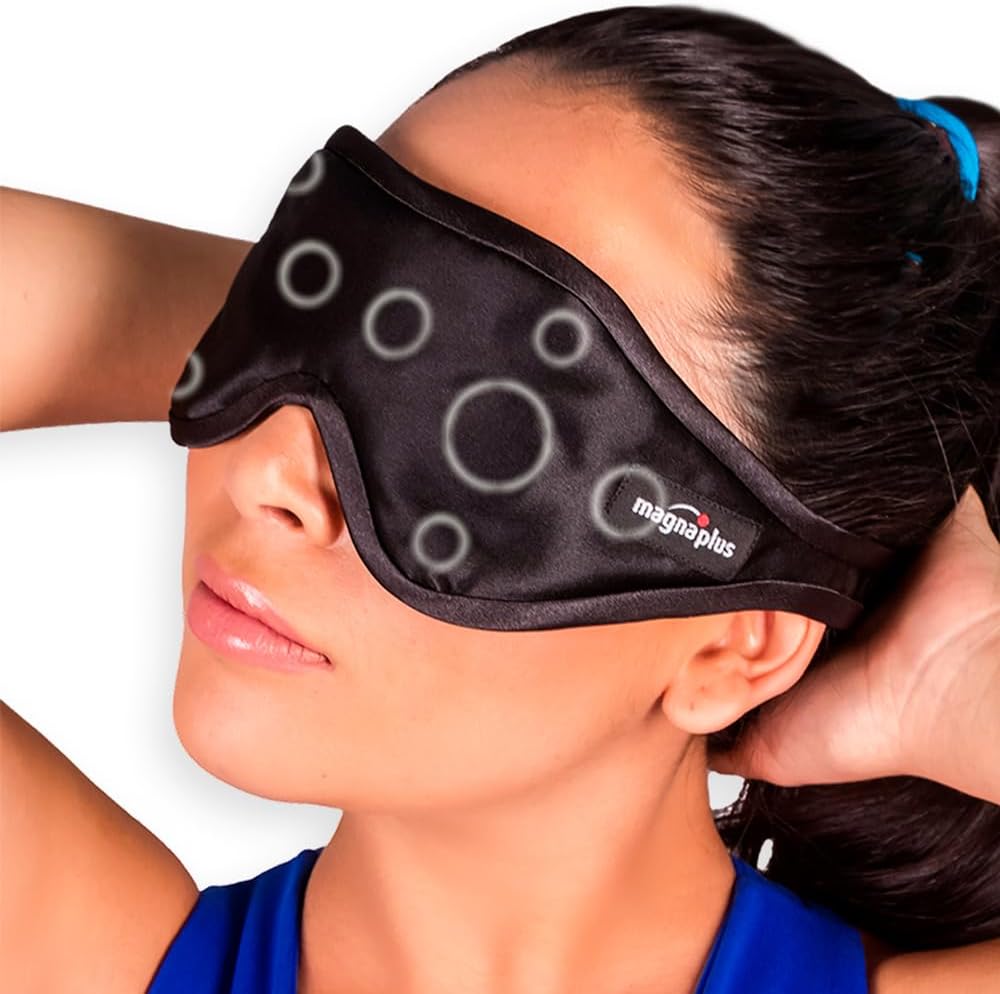 Magnetic Sleep Mask with 10 Ferrite Magnets 3800 Gauss