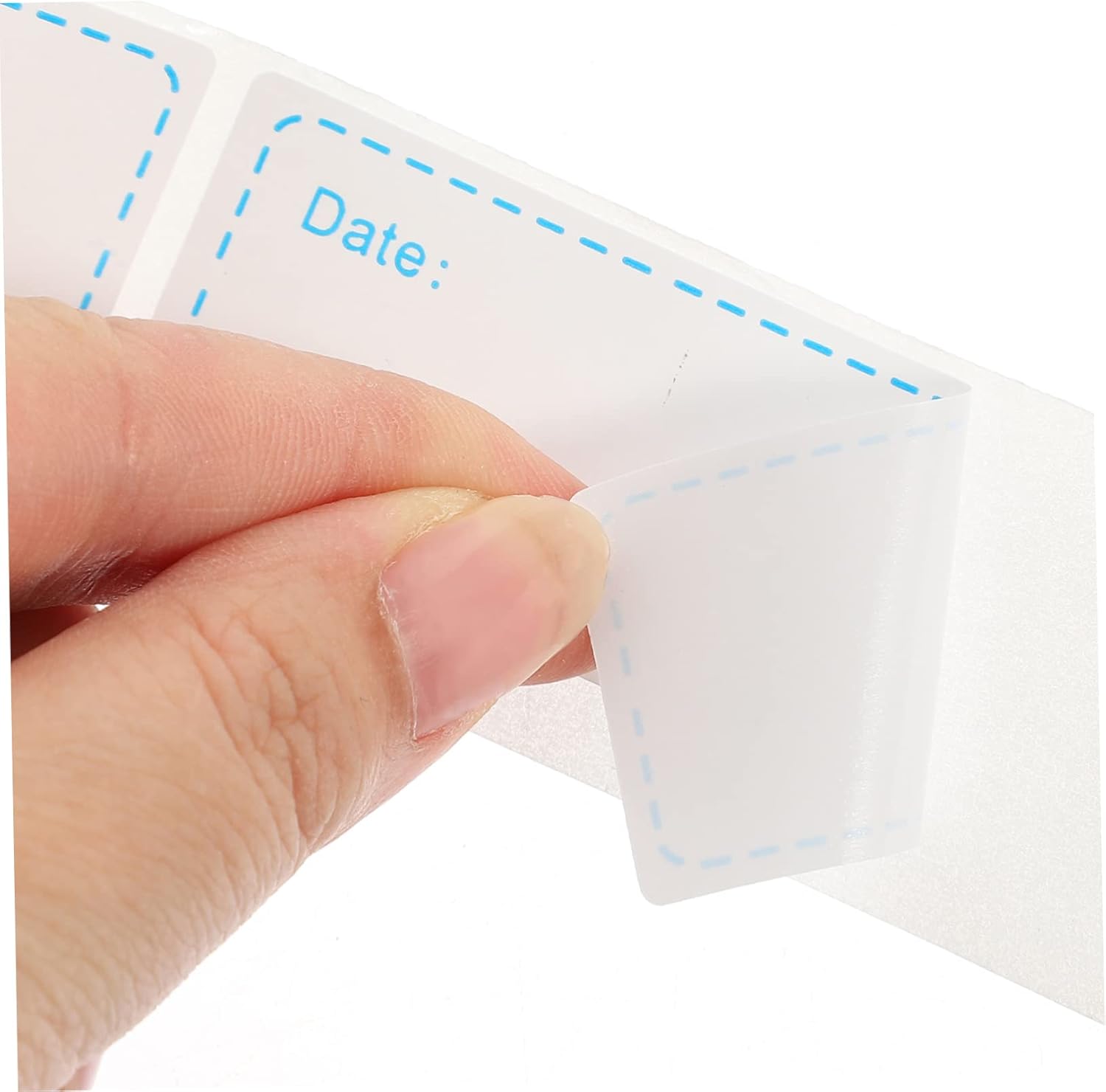 ABOOFAN 15 Rolls Self-Adhesive Label Kitchen Food Labels Food Preparation Days Labels Freezer Food Storage Label Removable Food Labels Food Tags