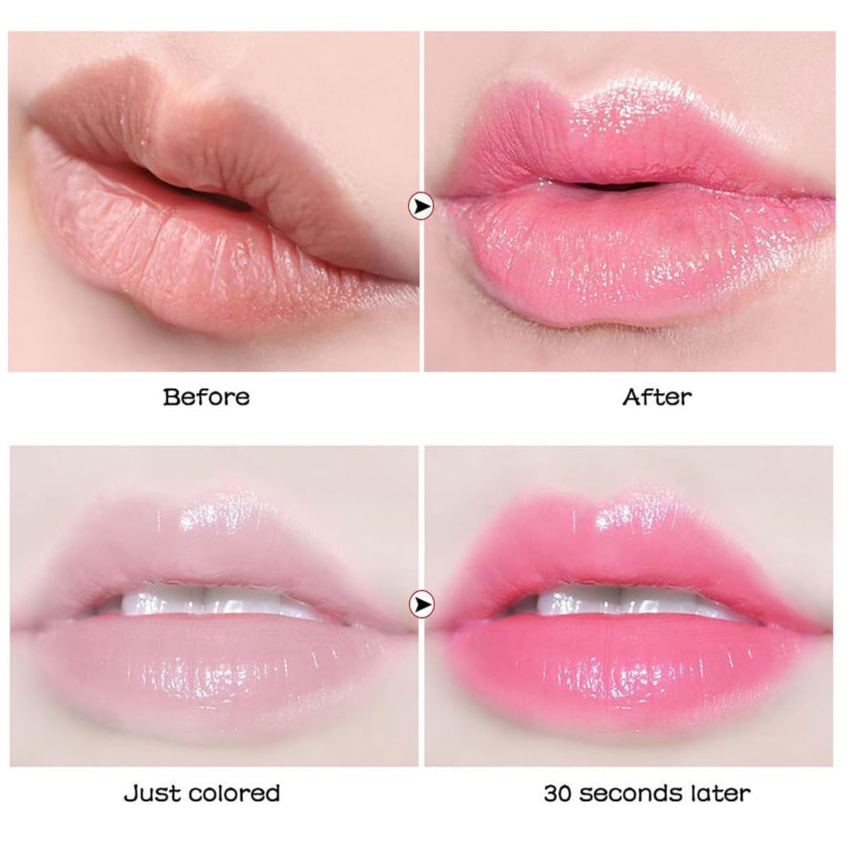 KCRPM Boss Up Cosmetics Aceite de labios que cambia de color, aceite de labios Boss Up, aceite de labios Boss Up, aceite de labios hidratante