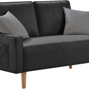 Elegante sofá de lino, sofá moderno mejora tu espacio vital con una sofisticación atemporal Elegante sofá de lino, sofá moderno mejora tu espacio vital con una sofisticación atemporal