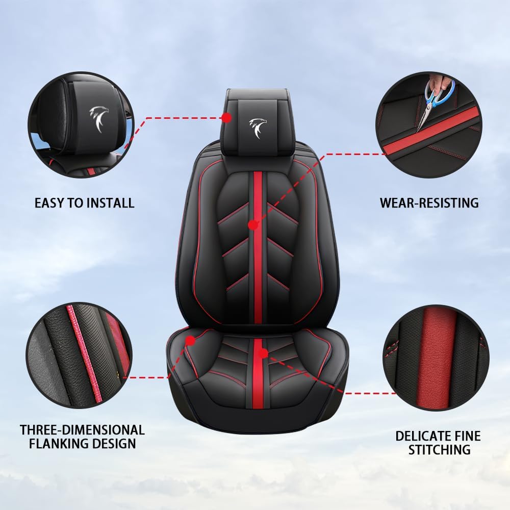 Juego de 5 fundas de asiento para Mazda CX-3 CX-30 CX-5 CX-50 CX-9 CX-90 Mazda3 Mazda9, fundas de asiento de cuero mejoradas, impermeables,