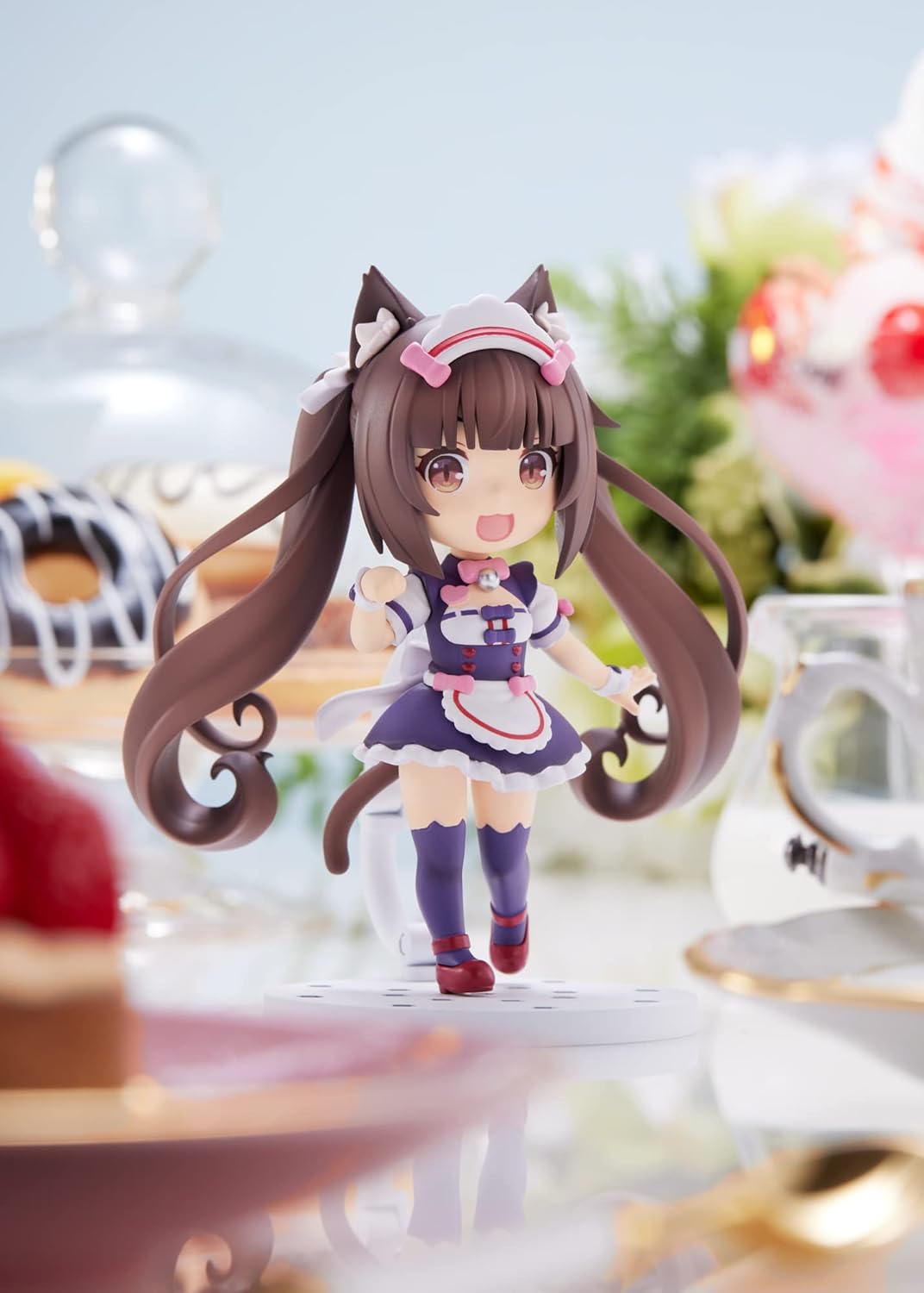 Plum Nekopara Chocola Mini-Figure 100 – Figura de PVC sin escala, multicolor, 4 pulgadas