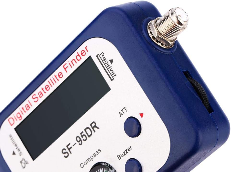 Zopsc Mini medidor de señal satelital digital buscador LCD satélite buscador de fuerza de señal plato Sat Directv brújula